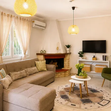 公寓 Yellow Tulip Apartment, Cozy Village Near Thessaloniki Melissochórion